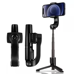 Spigen Uchwyt Selfie Stick Gimbal Tripod S610W, czarny 8809710757653 - Akcesoria do tabletów i e-booków - miniaturka - grafika 3