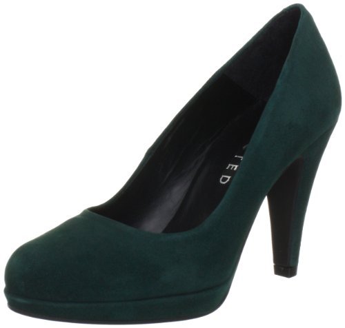 SELECTED FEMME Damskie czółenka Nina High Heel Suede, zielony - zielony Forest Night - 39 eu