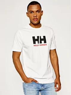 Koszulki męskie - Helly Hansen T Shirt HH Logo White S - grafika 1