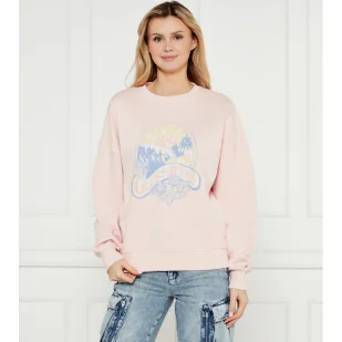 Guess Jeans Bluza SUNSET Oversize fit - Bluzy damskie - miniaturka - grafika 1