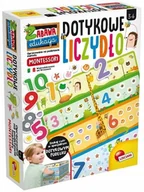 Gry planszowe - Montessori Plus Dotykowe liczydło 72453 LISCIANI - miniaturka - grafika 1
