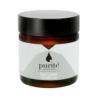 Dezodoranty i antyperspiranty unisex - Purite Purite Dezodorant w kremie z Białą Glinką 60 ml pur-039_60 - miniaturka - grafika 1