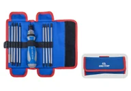 Śrubokręty - TELESKOPOWY WKRĘTAK DO BITÓW 1/4" Z GRZECHOTKĄ Z ZESTAWEM BITÓW (PH, PZ, SL, TORX, HEX) 16 cz. King Tony - miniaturka - grafika 1