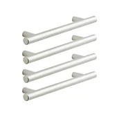 Zawiasy, okucia i inne akcesoria - Uchwyt meblowy Sara 128 mm 4 szt. srebrny Inspire 3276007447071 - miniaturka - grafika 1