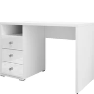 Biurka - Biurko 3S 2497MA03 TYP-03 Iris II Biały Mat Helvetia Wieruszów Biały - miniaturka - grafika 1