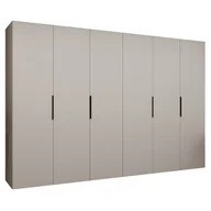 Szafy - Szafa uchylna garderoba z cichym domykiem ubraniowa z półkami MARBELLA 1 300 głębokość 52 cm wysokość 202 cm - miniaturka - grafika 1