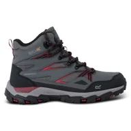 Buty trekkingowe damskie - Regatta Damskie Buty Trekkingowe Wysokie Holcombe III Szary, Rozmiar: 38 - miniaturka - grafika 1