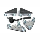 Wózki magazynowe - Ruchoma platforma transportowa, nośność 800 Kg - miniaturka - grafika 1