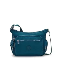 Torebki damskie - Kipling Gabbie S Mały Crossbody, 29 x 22 x 16.5, Cosmic Emerald, Zielony - miniaturka - grafika 1
