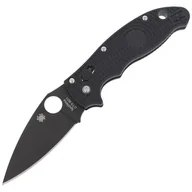 Noże - Nóż składany Spyderco Manix 2 FRCP Black / Black Blade Plain (C101PBBK2) - miniaturka - grafika 1