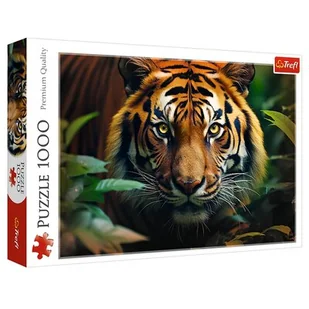 Puzzle 1000 Dziki Tygrys TREFL - Puzzle - miniaturka - grafika 1