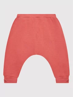 Spodnie i spodenki dla dziewczynek - United Colors Of Benetton Spodnie dresowe 3QW0AF00H Różowy Regular Fit - grafika 1