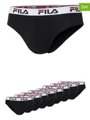 Majtki męskie - Fila Slipy (8 par) w kolorze czarnym - miniaturka - grafika 1