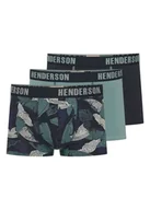 Majtki męskie - Bokserki Scope Henderson 3-pak granatowy, zielony szałwiowy 2XL - miniaturka - grafika 1