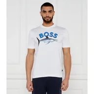 Koszulki męskie - BOSS ORANGE T-shirt Te_Bossfish Regular Fit - miniaturka - grafika 1