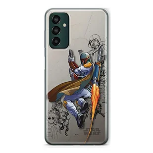 ERT GROUP etui na telefon Samsung M13 4G, case oryginalny i oficjalnie licencjonowany przez Star Wars, wzór Boba Fett 003, optymalnie dopasowane, plecki z TPU - Etui i futerały do telefonów - miniaturka - grafika 1