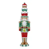 Ozdoby bożonarodzeniowe - Dziadek do Orzechów z mufinkami na capce LED 12x - miniaturka - grafika 1