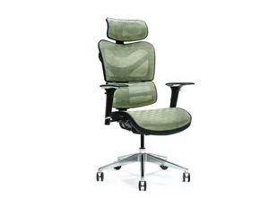 Fotel biurowy, krzesło biurowe Ergonomiczny fotel biurowy ERGO 600 zielony - Fotele i krzesła biurowe - miniaturka - grafika 1