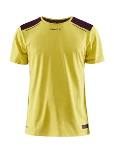 Koszulka męska Craft Pro Hypervent SS Yellow M - Koszulki męskie - miniaturka - grafika 1