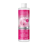 Płyny micelarne - Eveline Cosmetics Cosmetics - Organic - Peony - Łagodzący płyn micelarny 5w1 - 400 ml - miniaturka - grafika 1