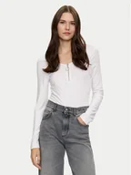 Body - Brave Soul Body LBS-225NOEMIWHTE Biały Regular Fit - miniaturka - grafika 1