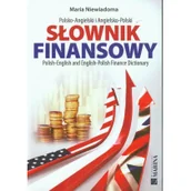 Słowniki języków obcych - Marina Słownik finansowy polsko-angielski angielsko-polski - Maria Niewiadoma - miniaturka - grafika 1