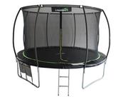 Trampoliny - Trampolina Lean Sport Max 16Ft Czarno-Zielona - miniaturka - grafika 1