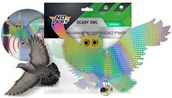 Zwalczanie i odstraszanie szkodników - Hologramowy Odstraszacz Ptaków NO PEST Odblaskowa Sowa w Locie Straszak Sposób na Ptaki Gołębie Jaskółki Szpaki Wrony - miniaturka - grafika 1