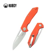 Noże - Nóż składany Kubey Vagrant Orange G10, Sand Blasted 14C28N by Maksim Tkachuk (KU291L) - miniaturka - grafika 1