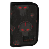 Piórniki - Derform, piórnik backup 6 model z wyposażeniem roboty red - miniaturka - grafika 1