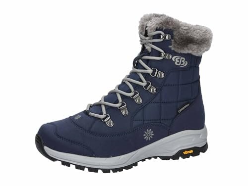 Brütting Damskie buty zimowe Himalajów, granatowe/szare, 40 EU, granatowo-szara (Marine Grau), 40 EU