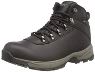 Buty trekkingowe męskie - Hi-Tec Męskie buty trekkingowe Eurotrek Lite Wp z wysokim stanem, Brown Dk Chocolate 41, 50 EU - miniaturka - grafika 1