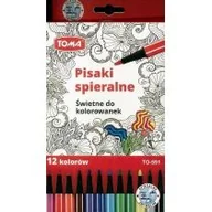 Przybory szkolne - Toma Pisaki zmywalne 12 kolorów - miniaturka - grafika 1