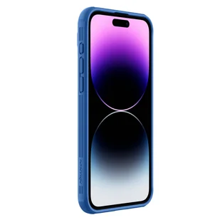 Pancerne etui Nillkin CamShield Pro Magnetic Case do iPhone 15 Pro z osłoną na aparat - niebieskie - Etui i futerały do telefonów - miniaturka - grafika 4