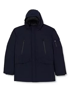 s.Oliver Duży rozmiar męska kurtka z długim rękawem, ciemnoniebieska, XXXXL, Ciemnoniebieski, 4XL - Kurtki męskie - miniaturka - grafika 1