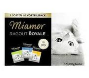 Mokra karma dla kotów - Miamor Ragout Royale Mix Galaretka - Kurczak, Królik, Tuńczyk Saszetki 12X100G - miniaturka - grafika 1
