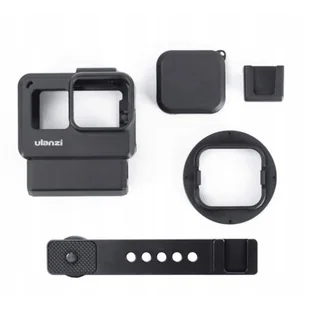Ulanzi Ulanzi V2 Pro ramka obudowa do GoPro 5 6 7 + mocowanie na adapter audio i filtr 52mm 0655160968303 - Akcesoria do kamer sportowych - miniaturka - grafika 1