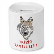 Skarbonki - Skarbonka Dla Ochroniarza na Urodziny na Prezent z Nadrukiem ze Zdjęciem + Opakowanie na prezent (wzór 02) - miniaturka - grafika 1