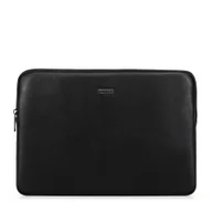Biżuteria - akcesoria - Etui na laptopa 14’’ z ekoskóry czarne - miniaturka - grafika 1
