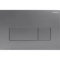 Przyciski spłukujące - Deante Przycisk spłukujący do stelaży podtynkowych - slim titanium CST_D51P - miniaturka - grafika 1