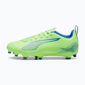 Piłka nożna - Buty piłkarskie dziecięce PUMA Ultra 5 Play FG/AG Jr fizzy apple/puma white WYSYŁKA W 24H 30 DNI NA ZWROT - miniaturka - grafika 1