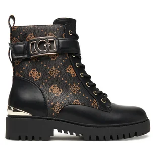 Trapery Guess FLTORA FAL10 Czarny - Botki damskie - miniaturka - grafika 1