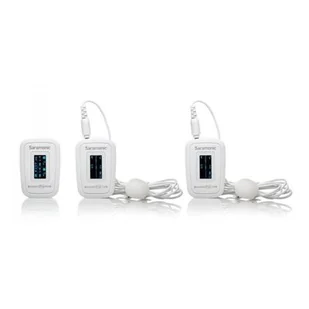 Saramonic Zestaw do bezprzewodowej transmisji dźwięku Blink500 Pro B2W (RX + TX + TX) - Kamery cyfrowe - akcesoria - miniaturka - grafika 1