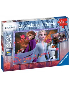Ravensburger Puzzle 2x24el Frozen 2 050109 - Puzzle - miniaturka - grafika 1