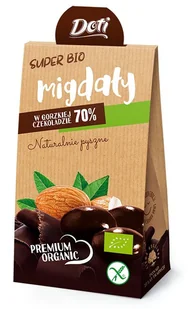 Doti Migdały w czekoladzie deserowej bio (50g) - Zdrowa żywność - miniaturka - grafika 2