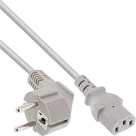 Kable komputerowe i do monitorów - InLine Kabel zasilający Typ F kątowy IEC connector 16652B - miniaturka - grafika 1