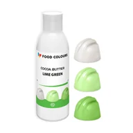 Dodatki do ciast w proszku - Food Colours masło kakaowe limonkowy lime 100g - miniaturka - grafika 1