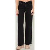 Spodnie damskie - GUESS Jeansy SEXY Palazzo z dodatkiem kaszmiru - miniaturka - grafika 1