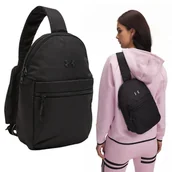 Plecaki - Plecak Under Armour Sling Bag lekki czarny wygodny odporny na prezent - miniaturka - grafika 1