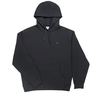 Bluza Champion Tonal Logo Fleece Erkek Siyah Hoodie 220274-ES503 - szara - Bluzy męskie - miniaturka - grafika 1